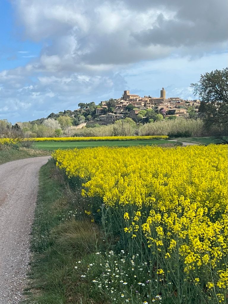 Pals Gravel cycling route